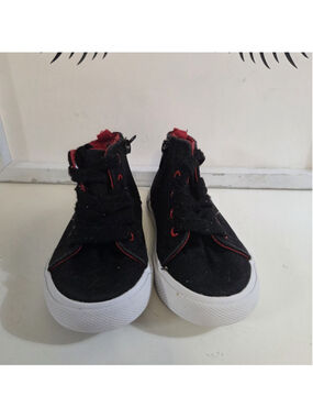 Boys Marvel Spider-Man High Top Sneakers Black Red Size 9 Toddler